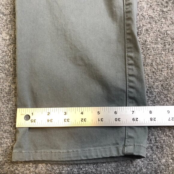 Peter Millar Pants Mens 40x30 Gray Five Pocket Golf Sateen Performance - Picture 10 of 14
